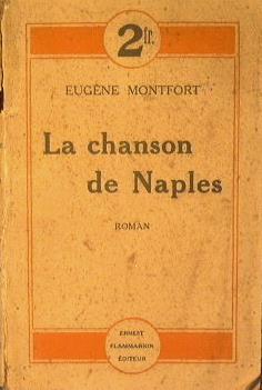 La chanson de Naples - Eugéne Montfort - copertina