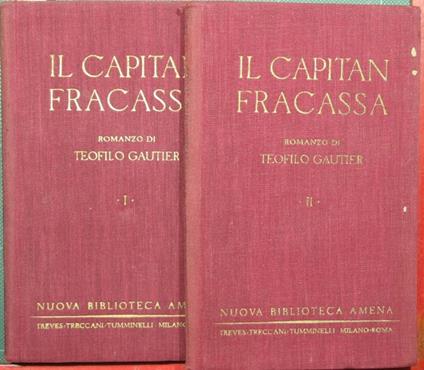 Il Capitan Fracassa - Théophile Gautier - copertina