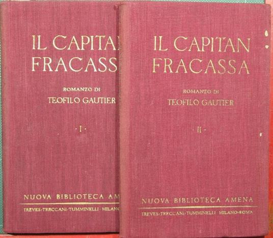Il Capitan Fracassa - Théophile Gautier - copertina
