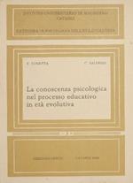 La conoscenza psicologica nel processo educativo in età evolutiva