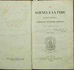 La scienza e la fede. Vol. LIII Raccolta religiosa scientifica letteraria artistica