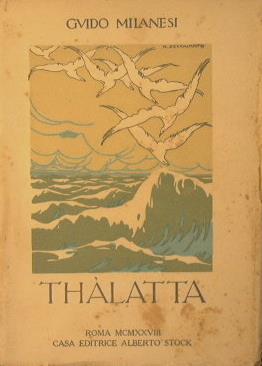 Thalatta - Guido Milanesi - copertina