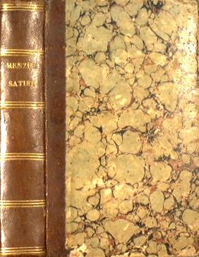 Satire di Benedetto Menzini con annotazioni - Benedetto Menzini - copertina