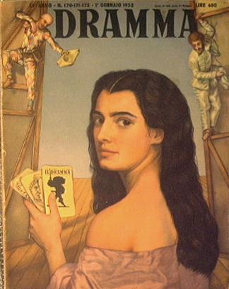 Il dramma - 1953 - Numeri 170/171/172,173,174,176,179,180,181,183,187/188,189,191 - Lucio Ridenti - copertina