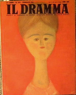 Il dramma - 1961 - Numeri 293,295 - Lucio Ridenti - copertina