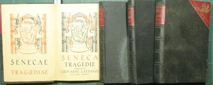 Tragedie - L. Anneo Seneca - copertina