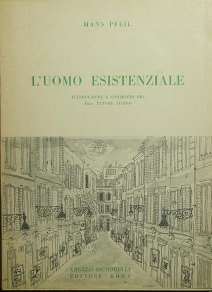 L' uomo esistenziale - Hans Pfeil - copertina