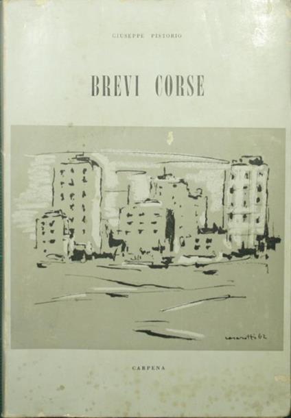 Brevi corse - Giuseppe Pistorio - copertina