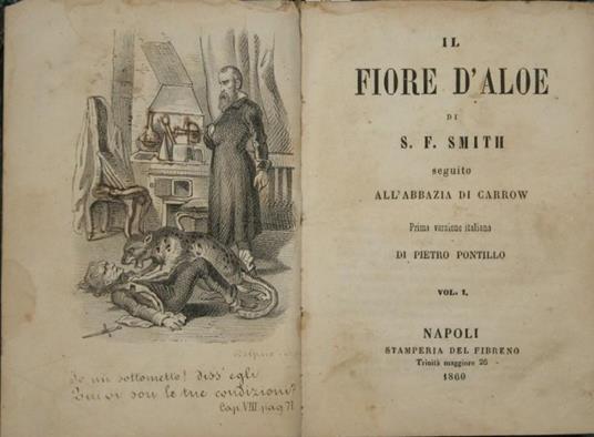 Il fiore d'aloe - S. F. Smith - copertina