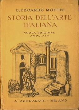 Storia dell'arte italiana - G. Edoardo Mottini - copertina