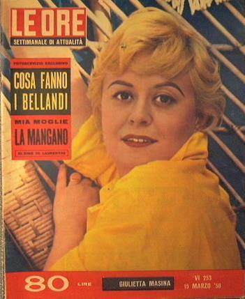 Le ore. Settimanale di attualità - Pasquale Prunas - copertina