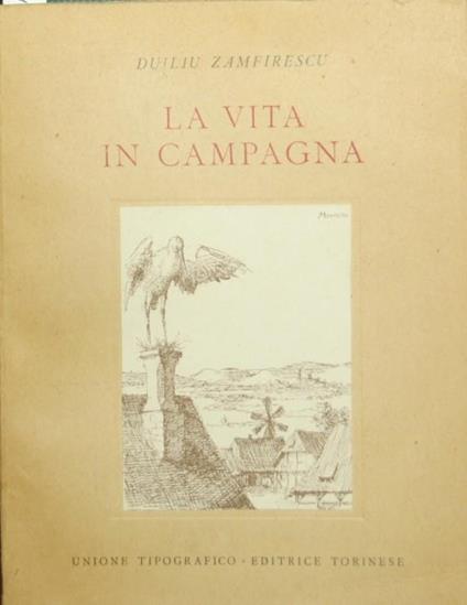 La vita in campagna - Duiliu Zamfirescu - copertina
