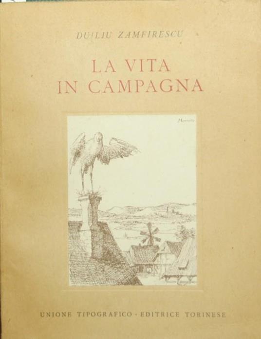 La vita in campagna - Duiliu Zamfirescu - copertina