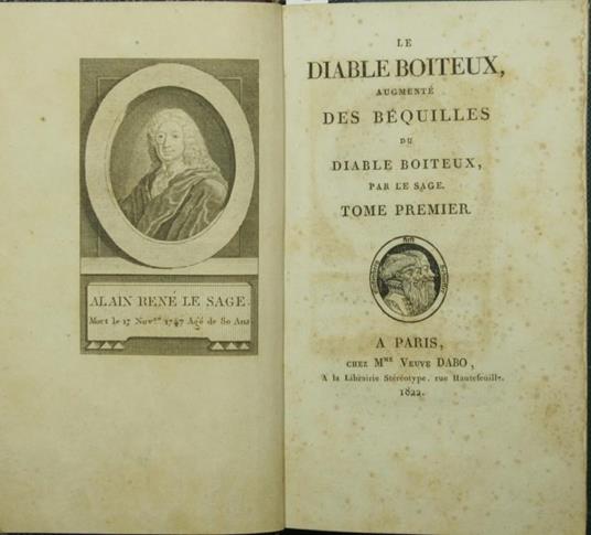 Le diable boiteux. Augmenté des Béquilles du Diable boiteux - Le Sage - copertina