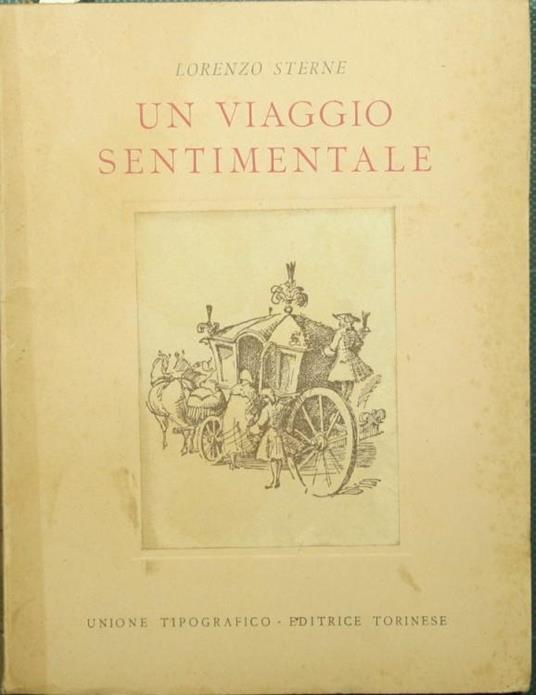 Un viaggio sentimentale - Laurence Sterne - copertina