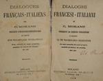 Dialoghi francesi italiani. Preceduti da esercizi preliminari e seguiti da un vocabolario geografico, da una raccolta di nomi propri, modelli di lettere di cambio, ecc. ecc