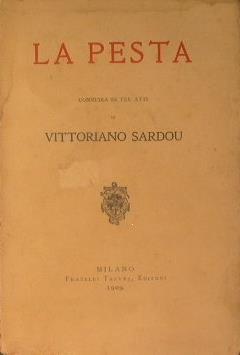 La pesta (commedia in tre atti) - V. Sardou - copertina
