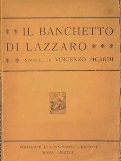 Il banchetto di Lazzaro. Novelle - Vincenzo Picardi - copertina