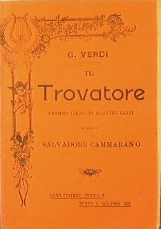 Il Trovatore - Giuseppe Verdi - copertina