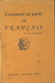 Comment on parle en Francais - Ph. Martinon - copertina