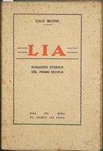 Lia. Romanzo storico del primo secolo