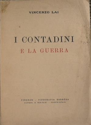 I contadini e la guerra - Vincenzo Lai - copertina