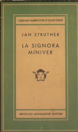 La signora Miniver - Jan Struther - copertina
