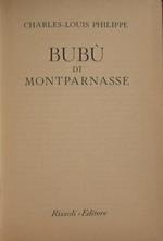 Bubù di Montparnasse