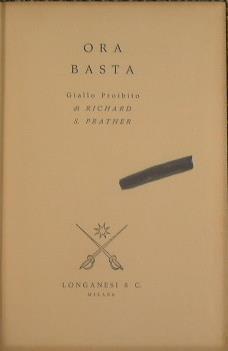 Ora basta - Richard S. Prather - copertina