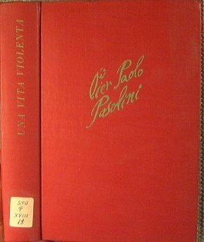 Una vita violenta - Pier Paolo Pasolini - copertina