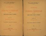Corso di Filosofia Elementare. Vol. I : Pscicologia - Vol II : Logica