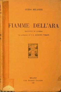 Fiamme dell' Ara. Racconti di guerra - Guido Milanesi - copertina