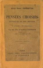 Pensees choisies. Extraites de ses oeuvres