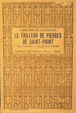 Le tailleur de Pierres de Saint. Point - Alphonse de Lamartine - copertina