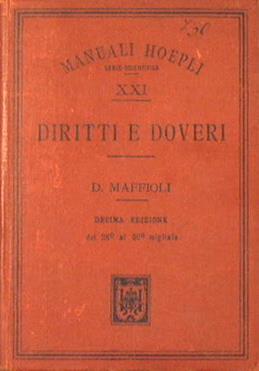Diritti e doveri dei cittadini. Secondo le istituzioni dello Stato - Dalmazio Maffioli - copertina
