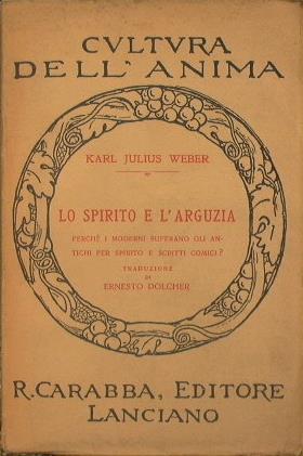 Lo spirito e l'arguzia - Karl Weber - copertina