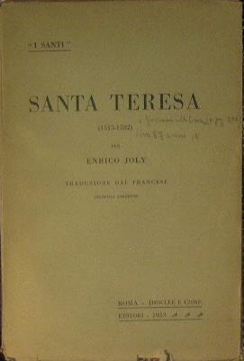 Santa Teresa - Enrico Joly - copertina