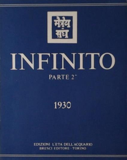 Infinito parte 2 - copertina