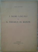 I nomi locali di s. Andrea in monte