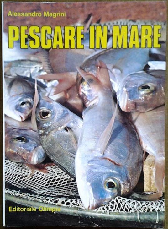 Pescare in mare - Alessandro Magrini - copertina