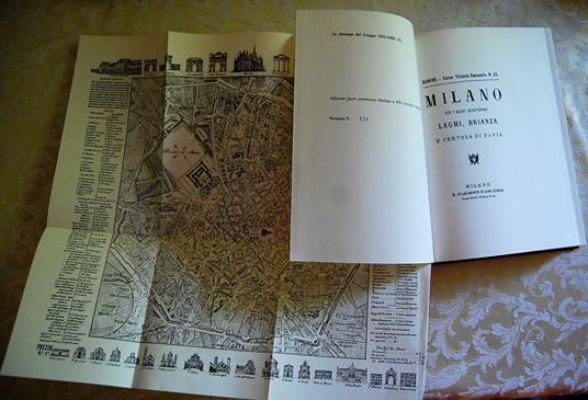 Milano ed I suoi dintorni. Laghi, brianza e certosa di pavia - Luigi Ronchi - copertina