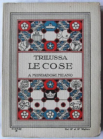 Le cose - Trilussa - copertina