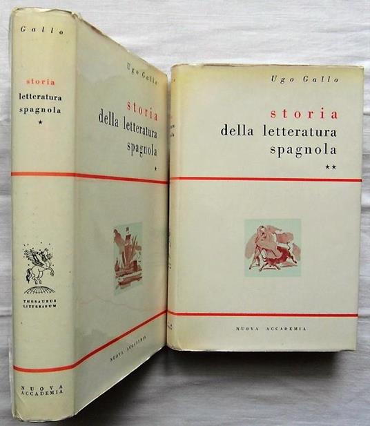 Storia della letteratura spagnola - Ugo Gallo - copertina