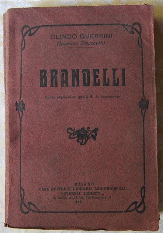 Brandelli - Olindo Guerrini - copertina
