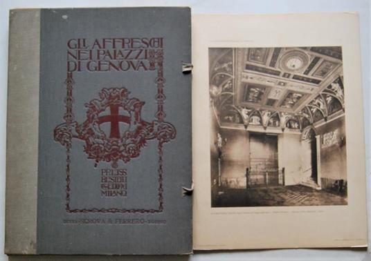 Gli Affreschi Nei Palazzi Di Genova - Orlando Grosso - copertina