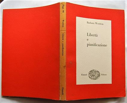 Libertà E Pianificazione - Barbara Wootton - copertina