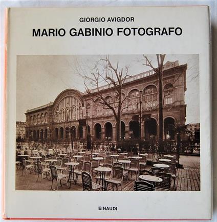 Mario Gabinio, fotografo - Giorgio Avigdor - copertina