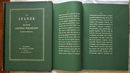 Le Stanze Di Messer Angelo Poliziano Di Nuovo Pubblicate - Angelo Poliziano - copertina