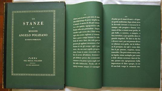 Le Stanze Di Messer Angelo Poliziano Di Nuovo Pubblicate - Angelo Poliziano - copertina