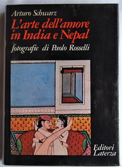 L' arte dell'amore in India e Nepal - Arturo Schwarz - copertina